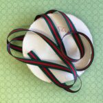 May Arts WATERMELON GROSGRAIN Ribbon 1 yard - Image 3