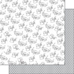 FOOTBALL LIFE 6A 12x12 Scrapbook Paper