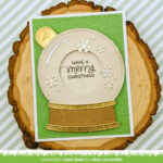 Lawn Cuts MAGIC IRIS SNOW GLOBE ADD ON Custom Craft Dies 5pc - Image 5