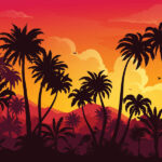 Scrapbook Customs DARK TROPICAL FLORAL 12”X12” Paper Pack - Image 10