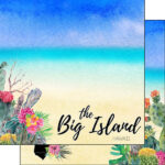 Hawaii 10pc BIG ISLAND Scrapbook Kit Paper Stickers - Image 6