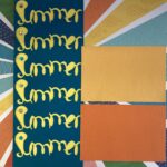 Premade SUMMER SUMMER SUMMER 12"x12" Scrapbook Page
