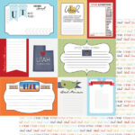 Scrapbook Customs UTAH SCRAPBOOK KIT Papers and Stickers 9pc - Image 6