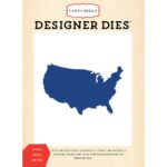 Carta Bella UNITED STATES Designer Die Set 1pc