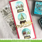 Lawn Fawn SNOW GLOBE SCENES Stamp & Die Set - Image 4