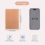 Kraft Paper MINI BLANK NOTEBOOK 5”X3” Diary Memo - Image 4