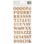 American Crafts Thickers CHARMED CHRONICLES Foam Letter Stickers - Image 2