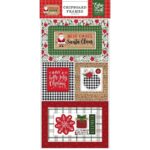 Echo Park 6"x12" JINGLE ALL THE WAY Chipboard Frames 14pc