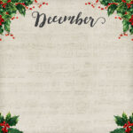 Scrapbook Customs DECEMBER MEMORIES Paper Pack 3pc - Image 3