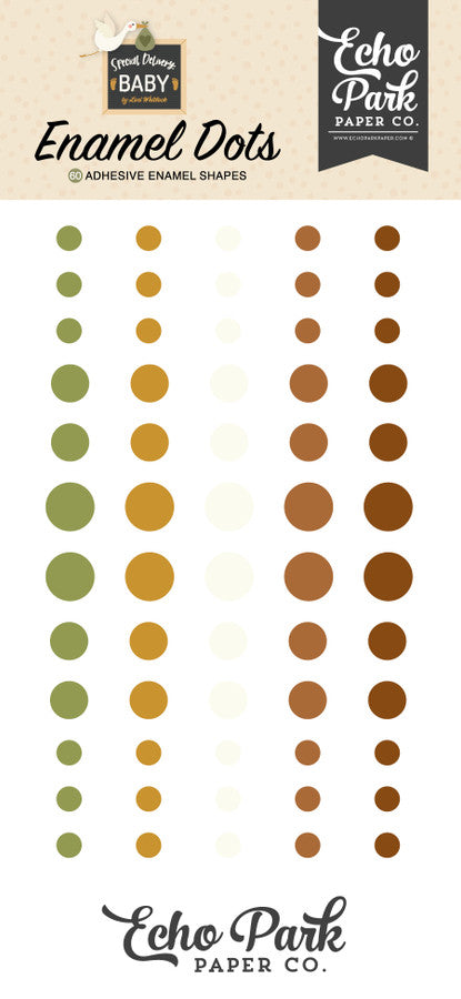 4E4A93D4-915E-4D1D-8028-5FAF3392AE09.jpg Echo Park SPECIAL DELIVERY BABY Adhesive Enamel Dots - Image 1