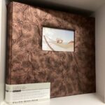 Recollections EMBOSSED BROWN FLORAL LEAF 12"X12" Scrapbook Memory Album - Image 2