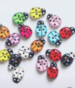 Scrapbooksrus 3D MINI LADYBUGS Embellishments 20pc - Image 3
