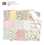 P13 FLOWERISH 12"X12" Designer Paper Pack Pad 14pc - Image 2