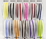 May Arts 5/8" Grosgrain SCALLOP EDGE STITCH Ribbon 1 yard yd