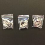 Silver Jump Rings 1 inch 5pc - Image 2
