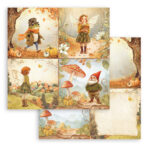 Stamperia Romantic WHISPERING WOODS 12"X12" Scrapbook Paper Pad - Image 9
