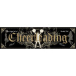 Scrapbook Customs CHEERLEADING TRENDY 1pc 2”X8” Sticker