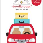Doodlebug Fun At The Park ARE WE THERE YET Doodle-Pops 3D Stickers