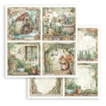 Stamperia HERBARIUM SILVAE 12”X12” Scrapbook Paper Maxi Pad - Image 8