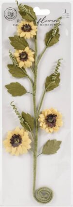 Prima PUMPKIN & SPICE Paper Flowers