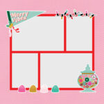Simple Stories HARD CANDY CHRISTMAS Page Pieces 13pc - Image 4