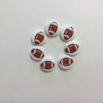 Sports Button FOOTBALL 1pc 3/4” Round