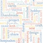 Kaisercraft Crafternoon Collection CRAFTY 12"X12" Scrapbook Paper - Image 2