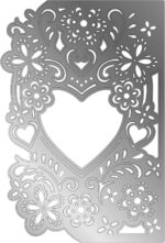 Gemini Inter’lace FRAMED WITH LOVE Metal Cutting Die 1pc - Image 3