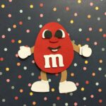 Las Vegas M&M’s PEANUT Scrapbook Candy DieCut - Image 2