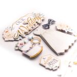 Paper House OUR WEDDING 3D Stickers 12pc - Image 3