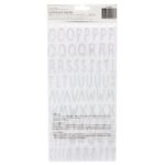 Thickers Crate Paper SURPRISE IRIDESCENT Foil Foam Letter Stickers - Image 2
