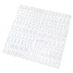 Thickers Crate Paper SURPRISE IRIDESCENT Foil Foam Letter Stickers - Image 3