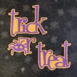 TRICK OR TREAT Halloween Diecuts - Image 3