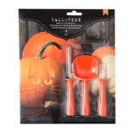 American Crafts Halloween PUMPKIN CARVING & VINYL DECOR KIT 9pc