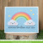 Lawn Cuts STITCHED RAINBOW Custom Craft Dies 10pc - Image 2