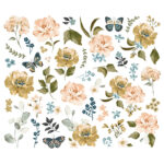 Simple Stories REMEMBER Floral Bits Diecut Ephemera 44pc - Image 2