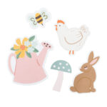 Pebbles SUNNY BLOOMS Icon Ephemera 70pc - Image 4