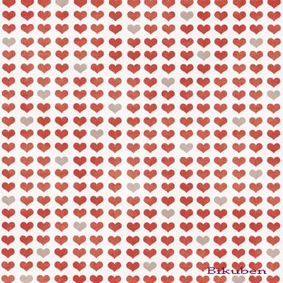 557F924D-266C-40BE-84F4-A6E601D7664F.jpg Dream Street Papers MJ - I {HEART} YOU 12"X12" Scrapbook Paper - Image 1