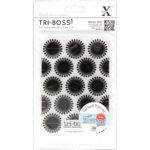Xcut Tri-Boss HAPPY DAYS BOTTLE CAPS Embossing Folder A6 1pc - Image 2