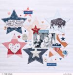 Pink Paislee SWEET FREEDOM 05 12"X12" Scrapbook Paper - Image 3
