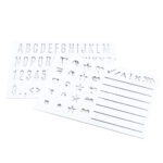 Heidi Swapp COLOR FRESH Planner Stencils 3pc - Image 2