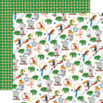 Carta Bella Zoo Adventure AVIARY 12"x12" Paper