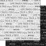 Scrapbook Customs TRACK & FIELD 12”X12” Paper Pack 4pc - Image 2