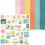 P13 GOOD NIGHT 12"X12" Designer Paper Pack 14pc Goodnight - Image 2
