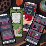 Scrapbooksrus TAROT CARDS Reading Bookmark Embellishment