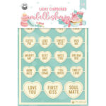 P13 SUGAR AND SPICE Laser Cut Wood Embellishments 1 Set