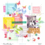 Pinkfresh Studio Delightful HAPPY THOUGHTS 12x12 Scrapbook Paper - Image 2