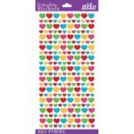 Eksuccess HEART Sticko Classic Stickers 36pc