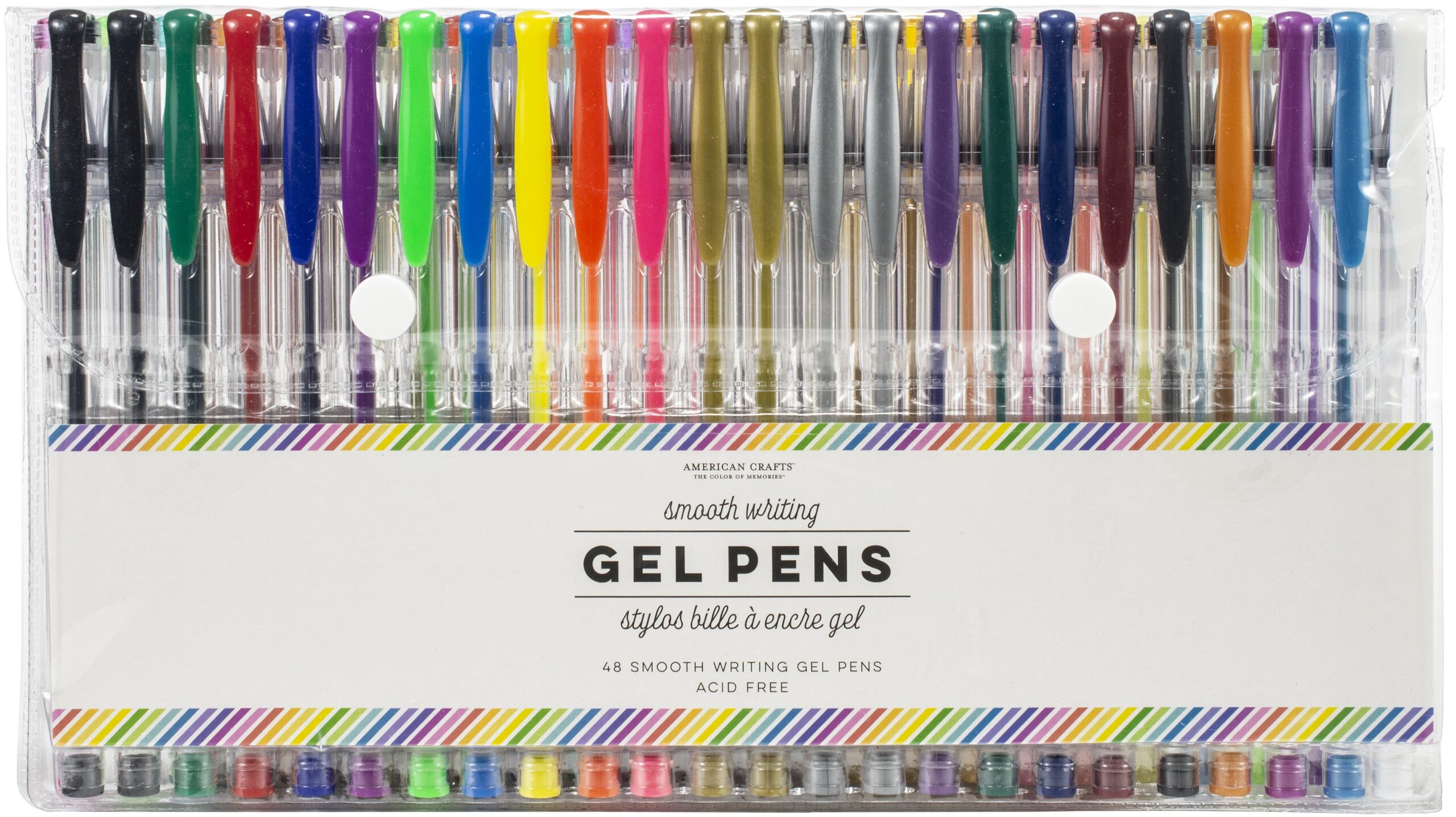 596543PK.jpg American Crafts SMOOTH WRITING GEL PENS 48pc - Image 1