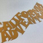 CALIFORNIA ADVENTURE Laser Scrapbook DieCuts - Image 4